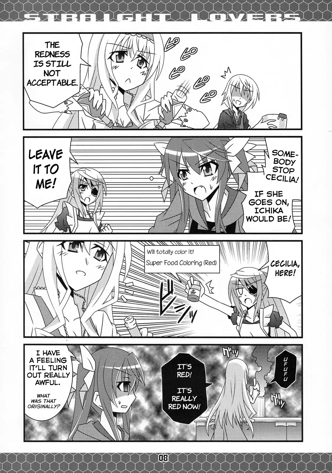 Infinite Stratos - Straight Lovers (Doujinshi) Chapter 0 7